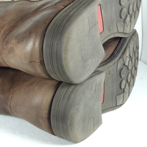 Pikolinos Men’s York US12 EU45 Brown Distressed Leather Zip Ankle Chukka Boots - Picture 16 of 16